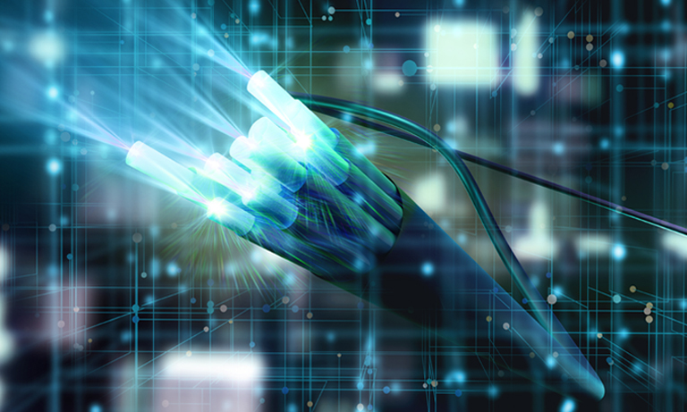 Optical fiber communications (Glass fiber)